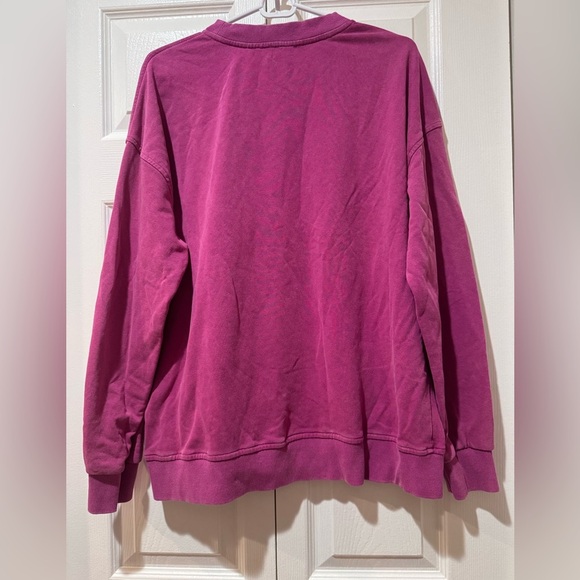 Le Lis Collection Celestial Oversized Pullover. Magenta. Size Medium. VGUC - Picture 2 of 9